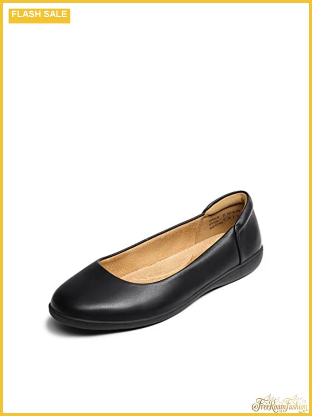 Women's Dressy Work Ballet Flats Comfortable Round Toe Slip On Shoes